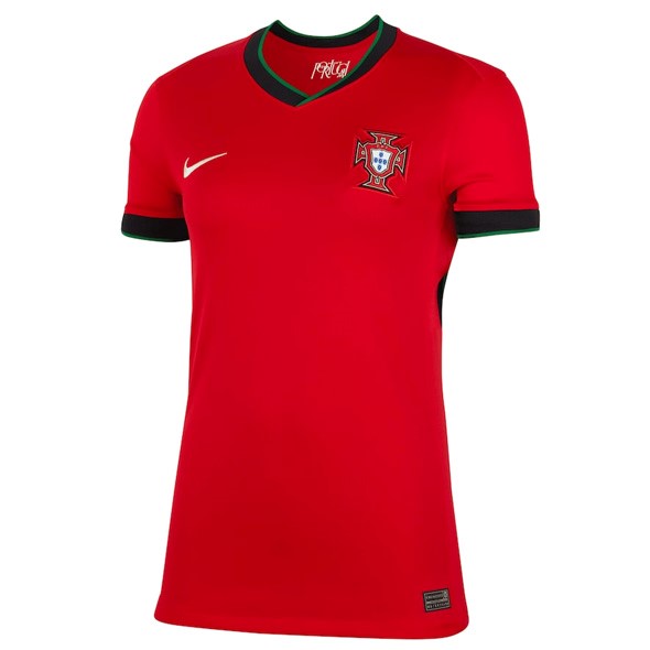 Camiseta Portugal Replica Primera Ropa Mujer 2024